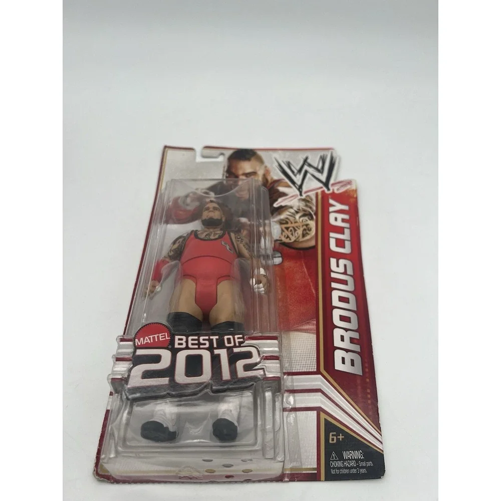 WWE Brodus Clay Action Figure Mattel Best of 2012 Basic Red Singlet NIB MOC